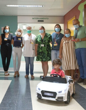 Vencedor do Orçamento Partilhado do CHL oferece carro elétrico infantil à Pediatria