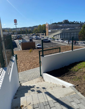 Utentes e profissionais do HSA dispõem de novo acesso pedonal para parque de estacionamento